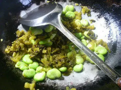 Make Soybeans fan soup step 4