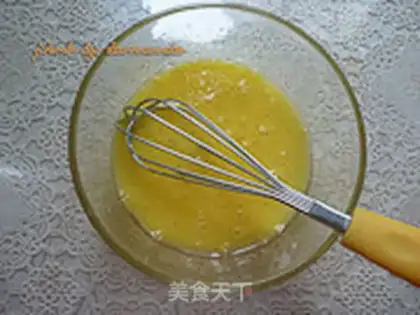 Make Color cake roll step 1