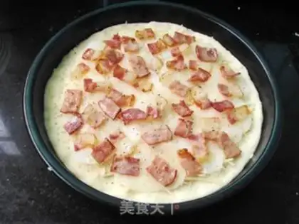 Make Potato bacon pizza step 9