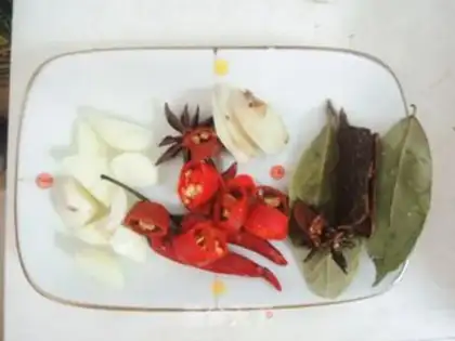 Make Five fragrance chickens step 0