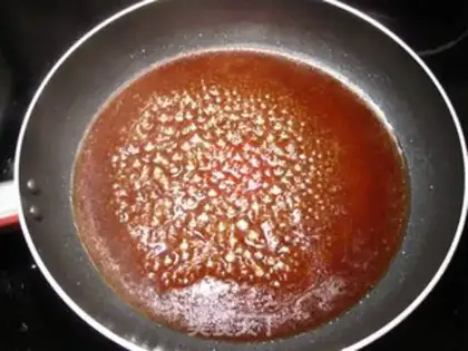 Make A little steak with wine step 5