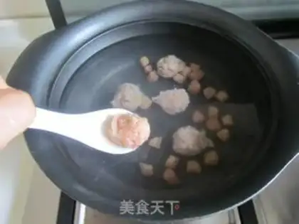 Make Mushroom tomato meatball soup step 5