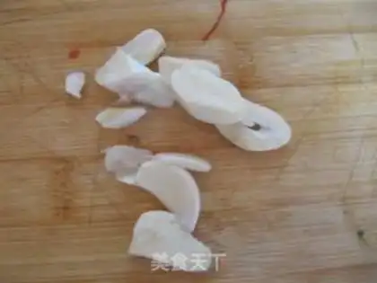 Make Celery lily shrimp step 3