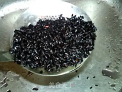 Make Three black sesame paste step 2