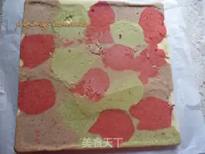 Make Color cake roll step 14