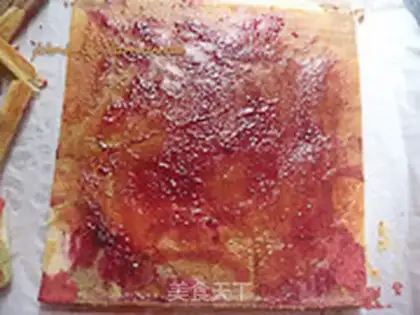 Make Color cake roll step 15