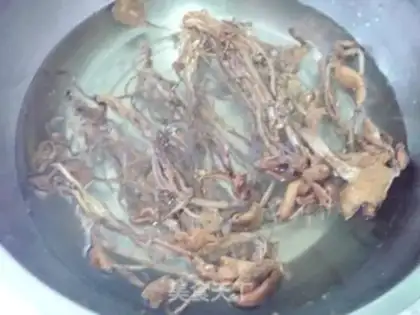 Make Tea mushrooms step 1