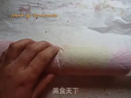 Make Color cake roll step 16