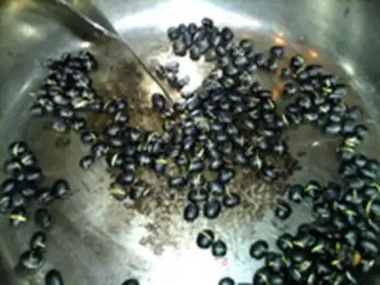 Make Three black sesame paste step 6
