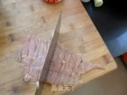 Make Japanese pictures of chicken step 2