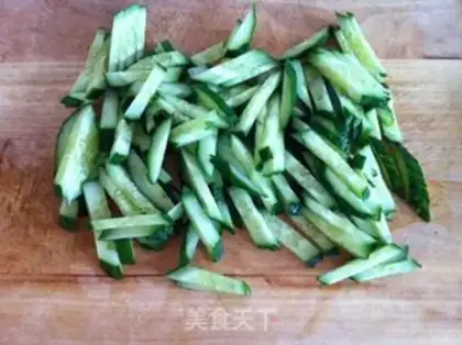 Make Silver cucumber step 0
