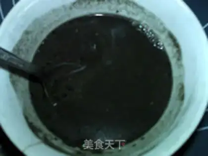 Make Three black sesame paste step 11