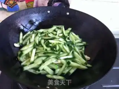 Make Silver cucumber step 3