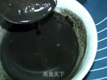 Make Three black sesame paste step 13
