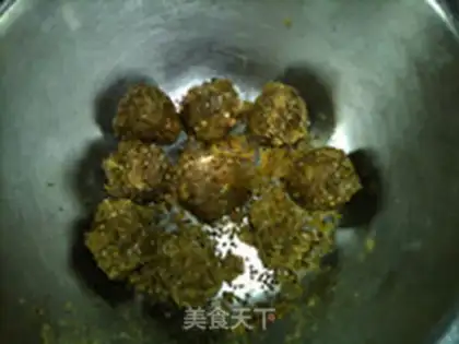 Make The soy leaves step 4