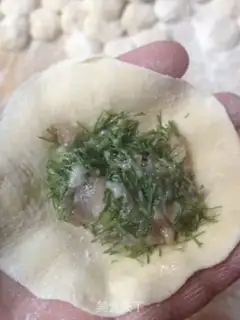 Make Porridge pork dumplings step 8