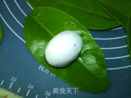 Make The soy leaves step 7