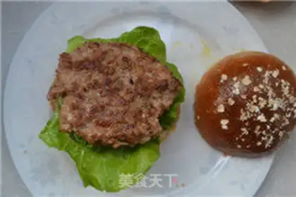 Make Whole wheat burger step 9