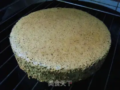 Make Coffee angel cake step 10