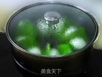 Make The soy leaves step 9
