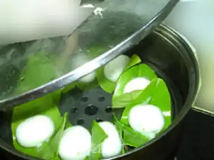 Make The soy leaves step 10