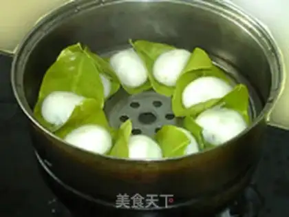 Make The soy leaves step 11