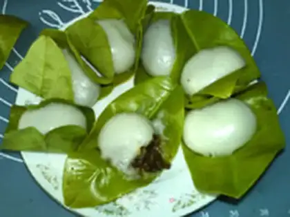 Make The soy leaves step 12