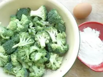 Make The broccoli step 0