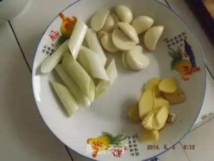 Make Potato chicken step 1