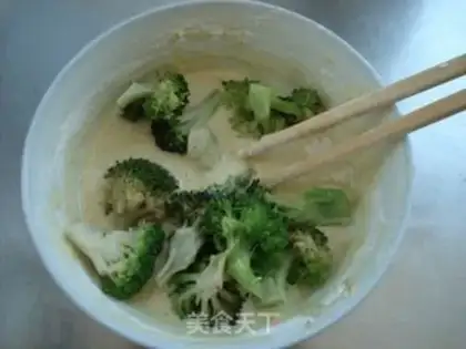 Make The broccoli step 3