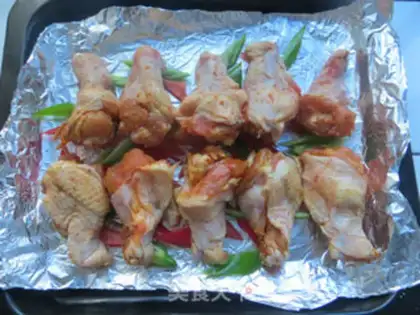Make Cracker-coated chicken wings step 5