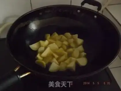 Make Potato chicken step 6