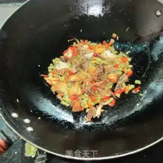 Make Sour beans, chicken step 6