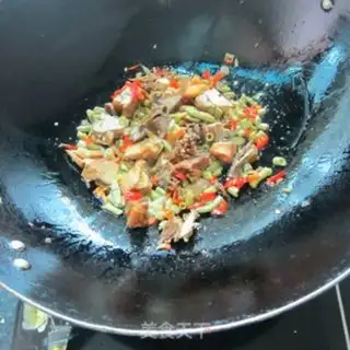 Make Sour beans, chicken step 7
