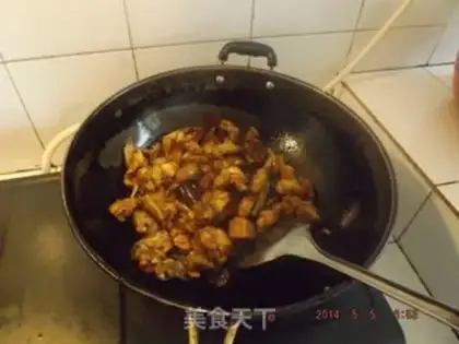 Make Potato chicken step 12