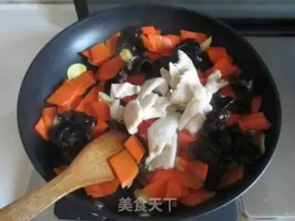 Make Carrot-mucked chicken step 6