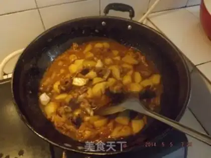 Make Potato chicken step 16