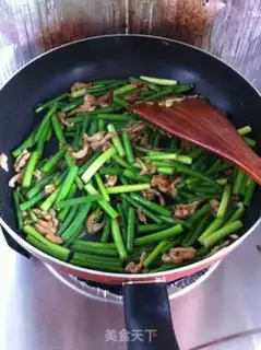 Make Garlic fried meat step 5