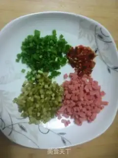 Make Special fried rice step 1