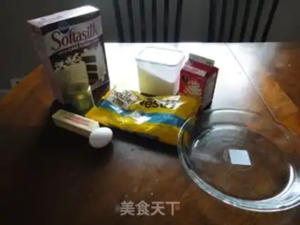 Make White chocolate teahouse step 0
