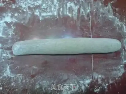 Make Milky sesame cleavages step 7