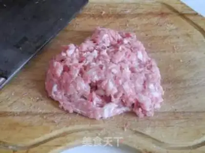 Make Porridge pork dumplings step 0