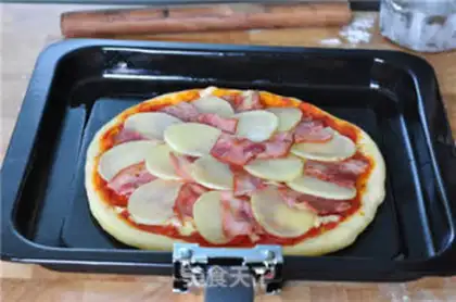Make Potato bacon pizza step 24