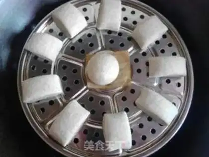 Make Milky sesame cleavages step 10
