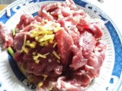 Make Sesame steak step 1