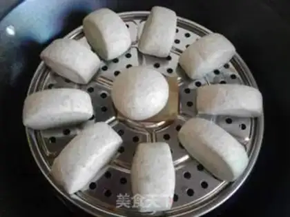 Make Milky sesame cleavages step 13
