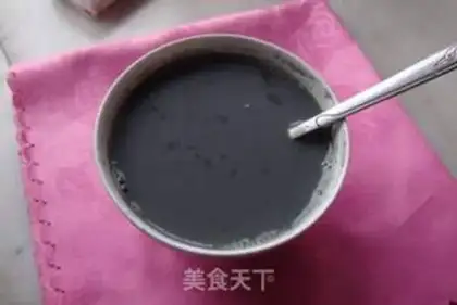 Make Black bean milk step 4