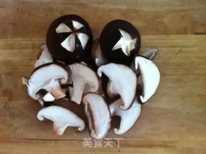 Make Flaming mushrooms step 1
