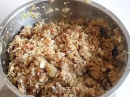 Make Porridge pork dumplings step 6
