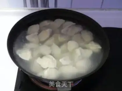 Make Porridge pork dumplings step 10